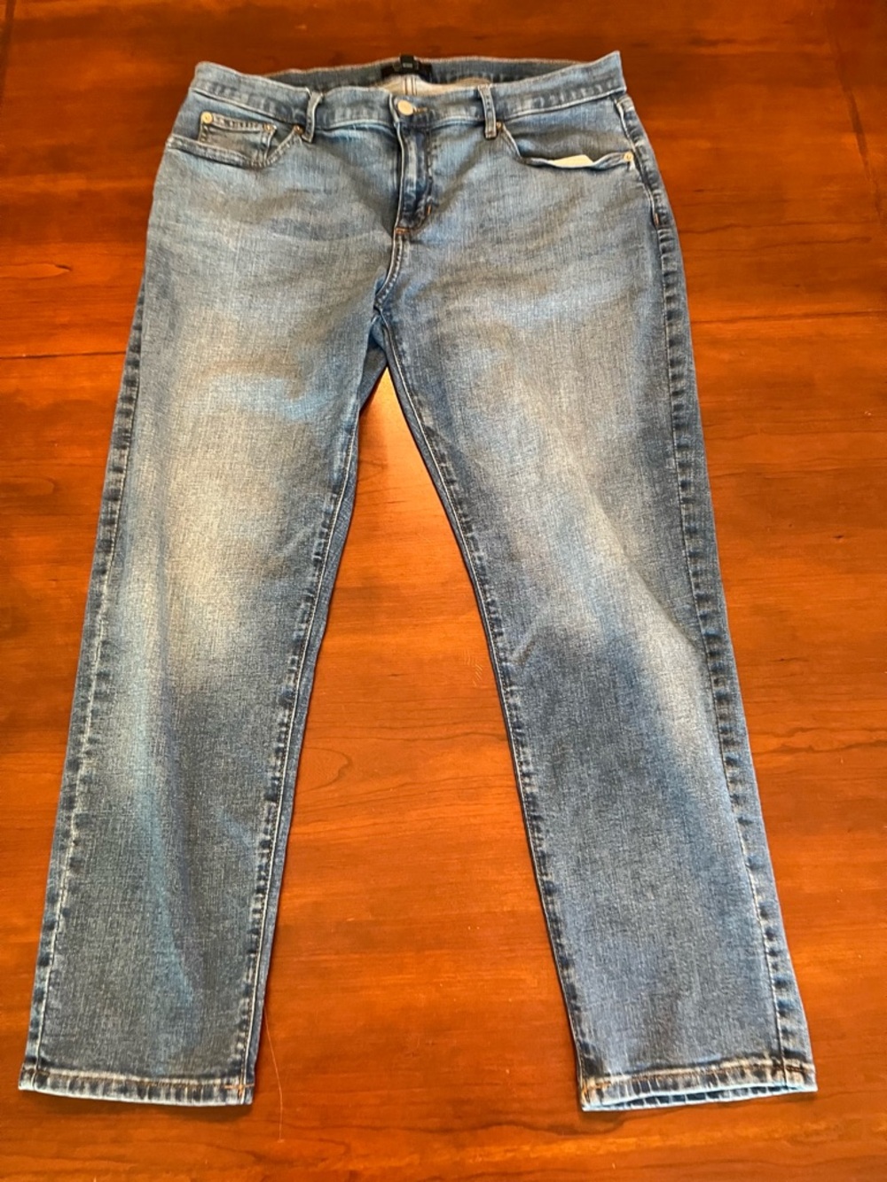 Banana Republic Girlfriend Jean Medium Wash Women’s size 32/14 - Picture 9 of 14